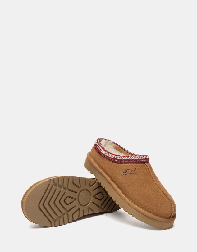 EVERAU - Australian Shepherd Ugg Tay Cow Suede Upper House Shoes