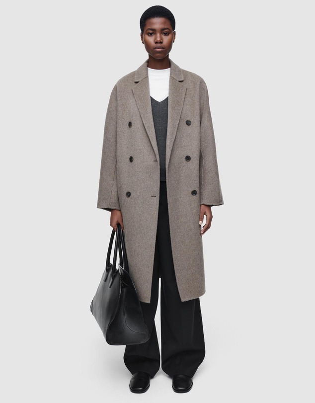 COS - Oversized Double-Breasted Wool Coat