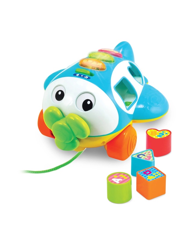 Bright Child - Sort And Learn Pull Along Plane