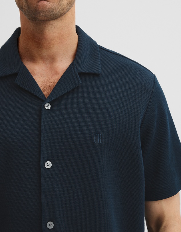 Country Road - Australian Cotton Textured Short Sleeve Shirt