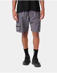 PYRA - Nero Cargo Shorts - Stone
