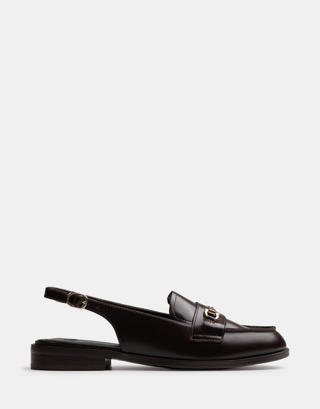 Wittner - Alexia Leather Slingback Loafers