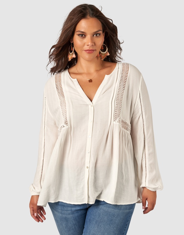 The Poetic Gypsy - Bridget Crochet Blouse