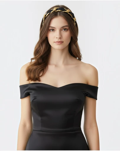 Mossée - Lily Gold Chain headband