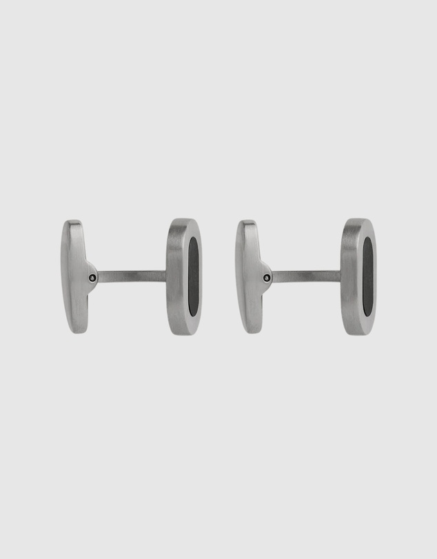 Najo - Honour Carbon Fibre & Steel Cufflink
