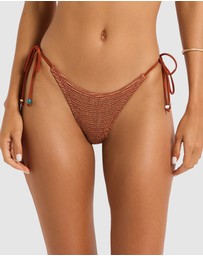 Bond-Eye Swimwear - Beaded Tie Side Vista Brief