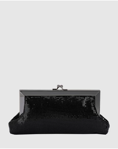 Olga Berg - Zara Mesh Frame Clutch