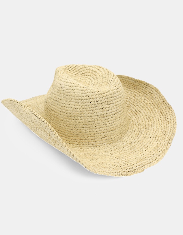 Morgan & Taylor - Rowyn Relaxed Cowboy Fedora in Natural