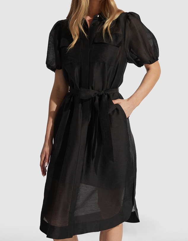Decjuba - Maeve Midi Shirt Dress