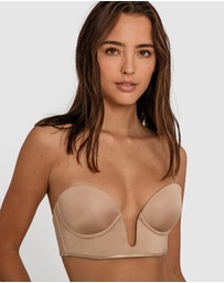 Bras N Things - Inner Essence Strapless Plunge Bra - Nude 2
