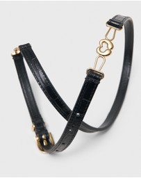 Maje - A Mini Mors Croc Belt