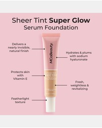 MCoBeauty - Sheer Tint Super Glow Serum Foundation - 0.5-2 (Very Light)