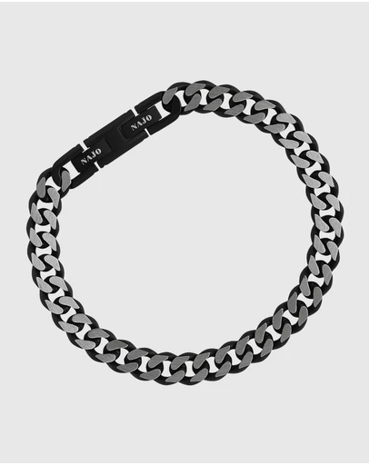 Najo - Nero Men's Steel Chain Bracelet