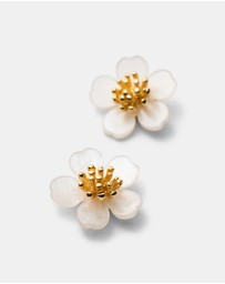 MIMCO - Resin Flower Stud Earrings