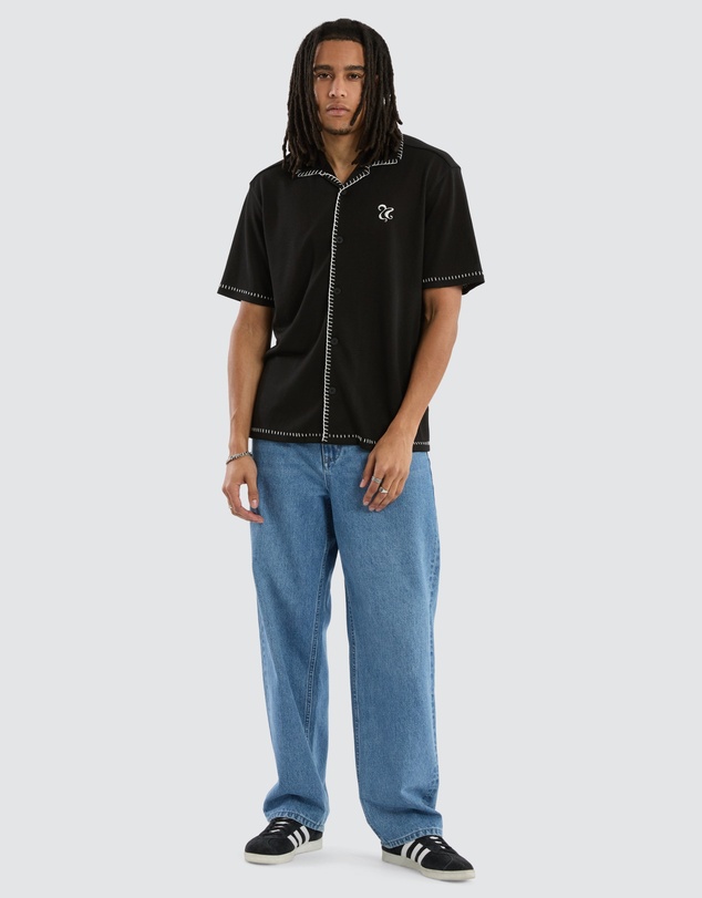 Nomadic Paradise - Insignia Crop Resort Shirt