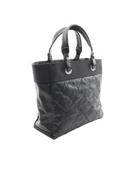 Pre-Loved by Azura Reborn - Pre-Loved Medium Quilted Coated Canvas Paris Biarritz Tote