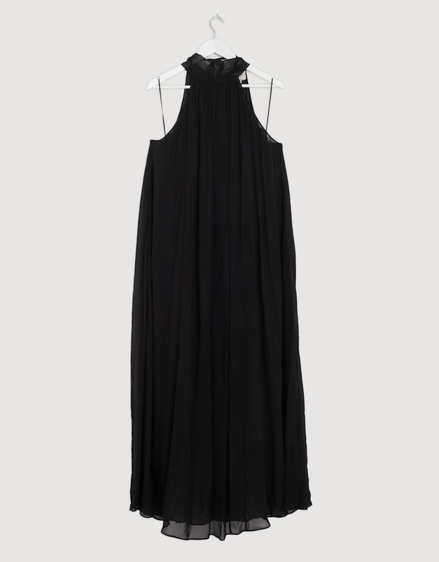 Revibe - Repaired Minima Esenciales Reese Tie Back Maxi Dress - AU 12