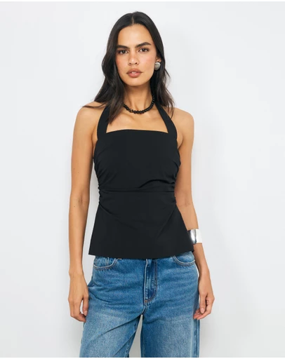 AERE - Nala Halter Square Top