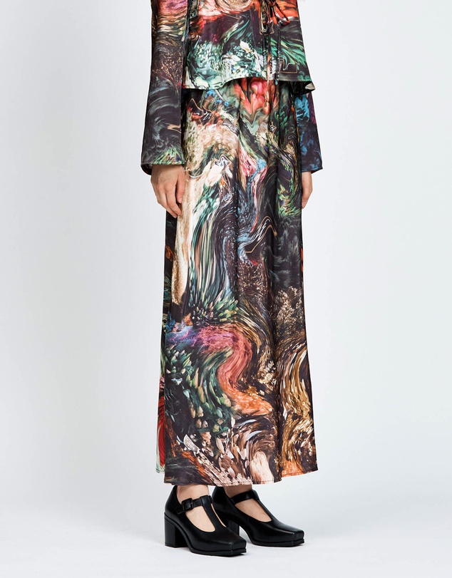 bul - Usva Skirt Kukka Floral Print