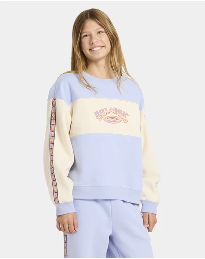 Billabong - Girls 6 to 16 Old Dayz Crew Neck