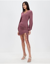 Honey and Beau - A New Light Ruched Dress