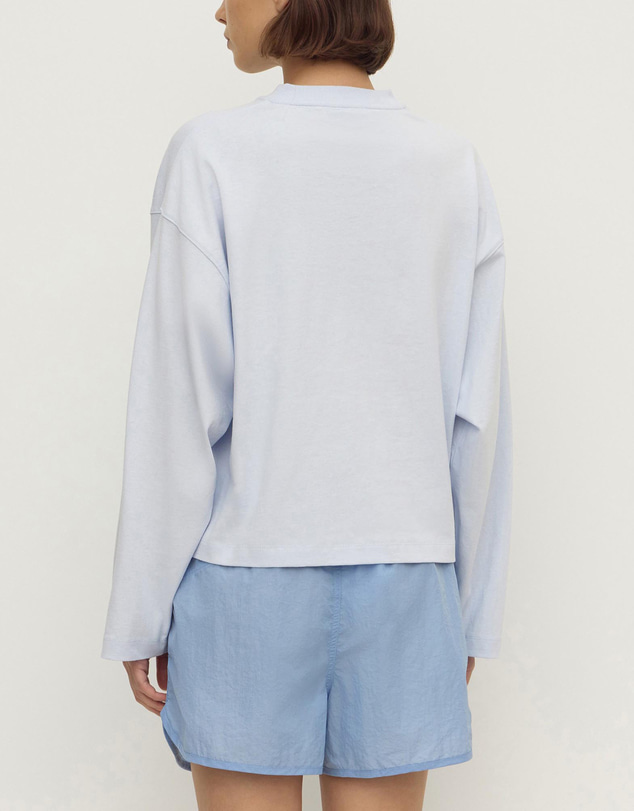 Assembly Label - Stella V-Neck Oversized LS Tee