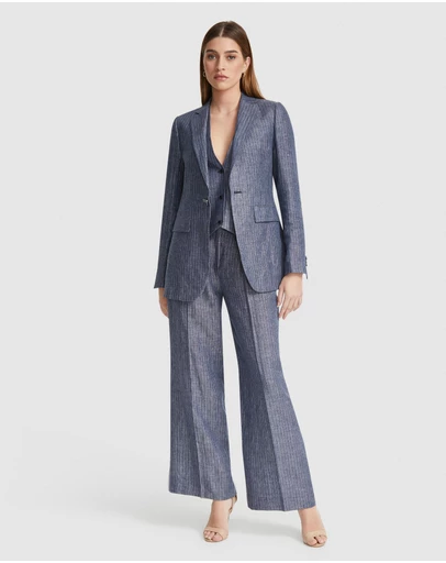 Oxford - Lola Pinstripe Line Jacket