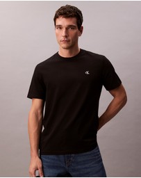 Calvin Klein Jeans - Embroidered Monogram Logo Relaxed T-Shirt