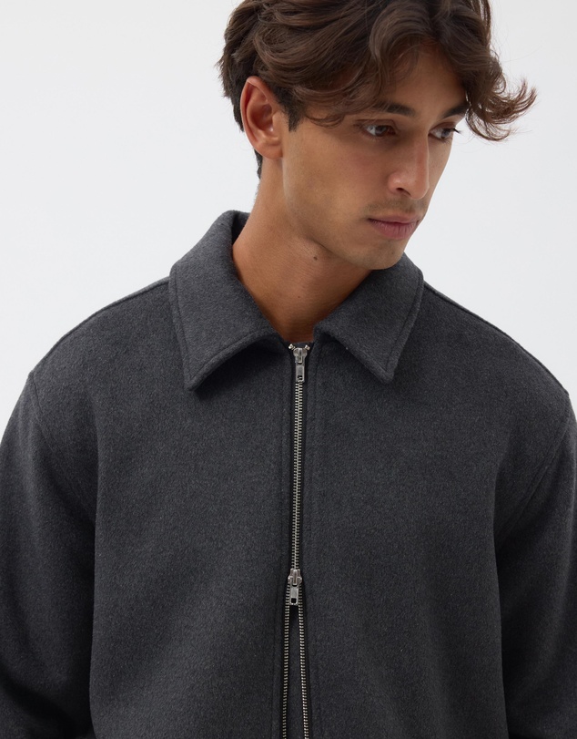 AERE - Wool Double Zip Jacket