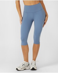 Lorna Jane - Lotus No Chafe Phone Pocket 3/4 Leggings