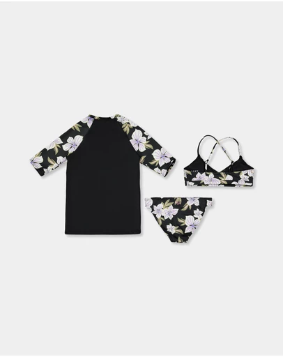 Roxy - Girls 8 to 16 Of The Pacific Swim Two Piece Swimsuit