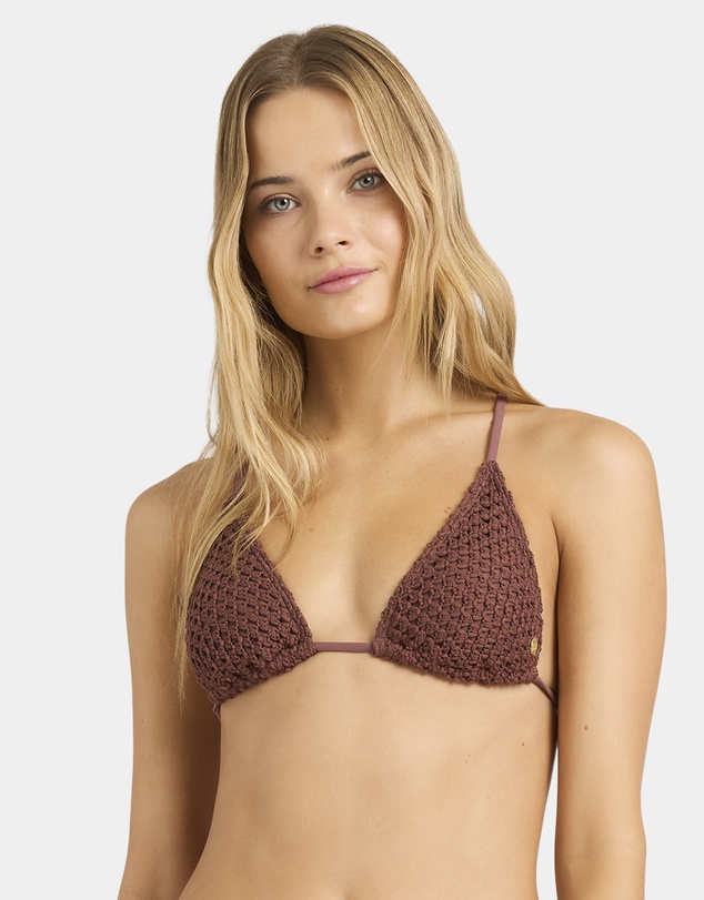 Billabong - Womens Twisted Tides Slide Tall Tri Bikini Top