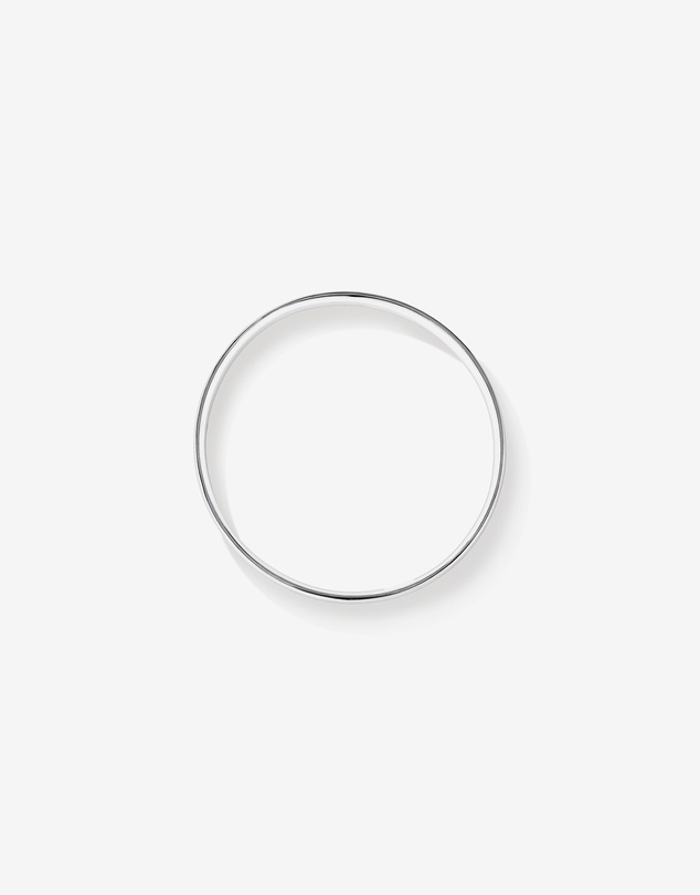Michael Hill - 10mm Solid Round Bangle in Sterling Silver