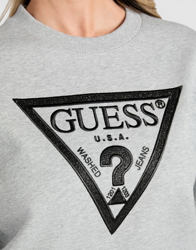 GUESS - Triangle Glitter Sweatshirt