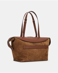 Oroton - Mica Medium Tote Suede Bag