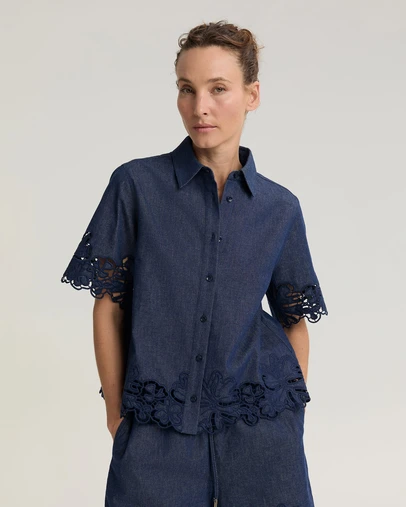 Sportscraft - Paloma Cotton Chambray Shirt