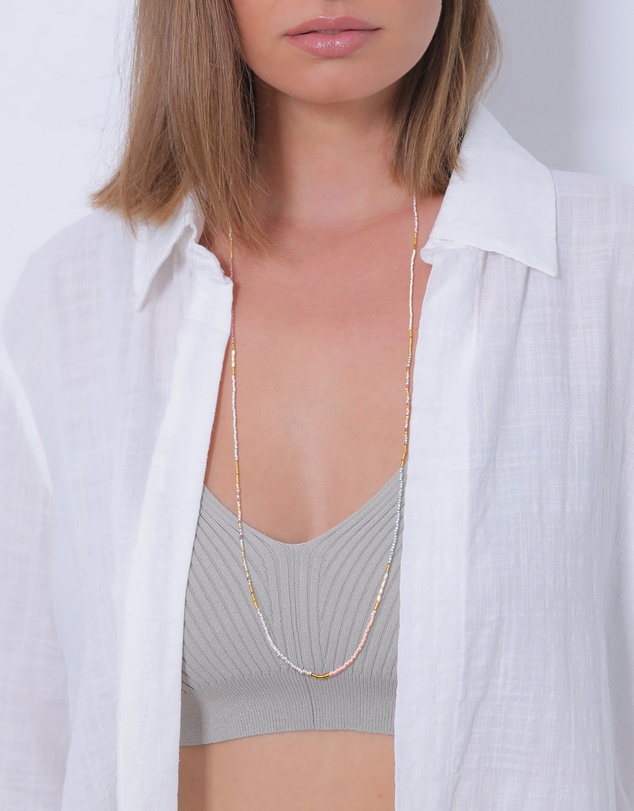 Elli Jewelry - Pastel Bead Necklace