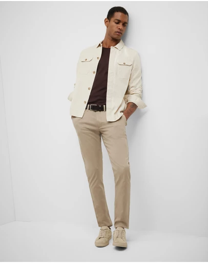 Politix - Striped Long Sleeve Overshirt