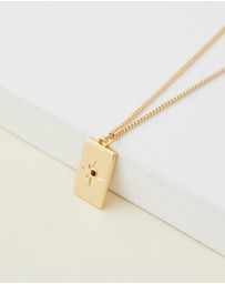 Zahar - January Birthstone Necklace