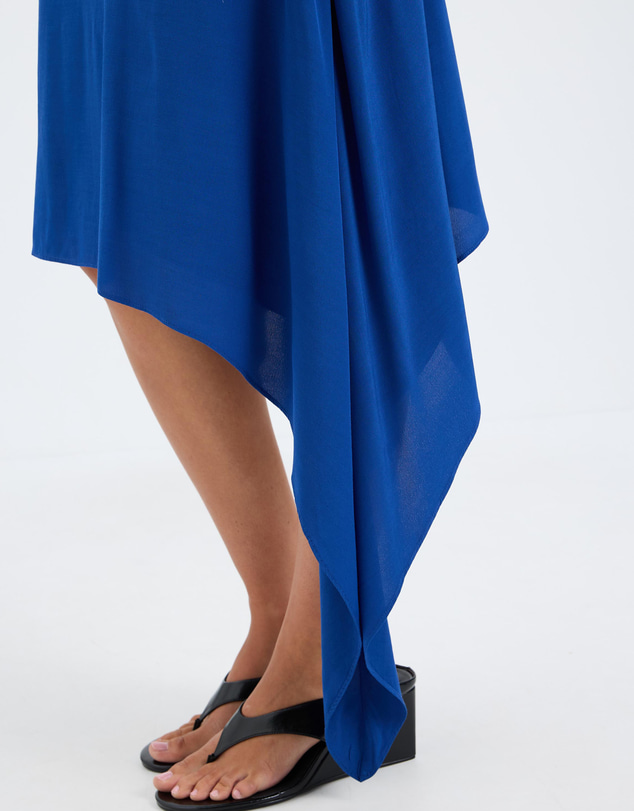 Calli - Charlotte Asymmetrical Midi Skirt