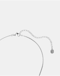 Swarovski - Constella Pendant, Round Cut, Dancing Stone, White, Rhodium Plated