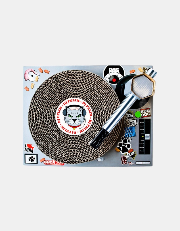 Suck UK - Cat Playhouse Scratch Turntable
