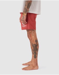 Zanerobe - Crest Balmoral Beach Short Cherry