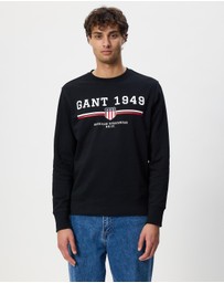 Gant - Graphic C-Neck Sweat