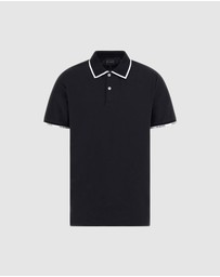 GUESS - Eco Paul Pique Tipping Polo Shirt