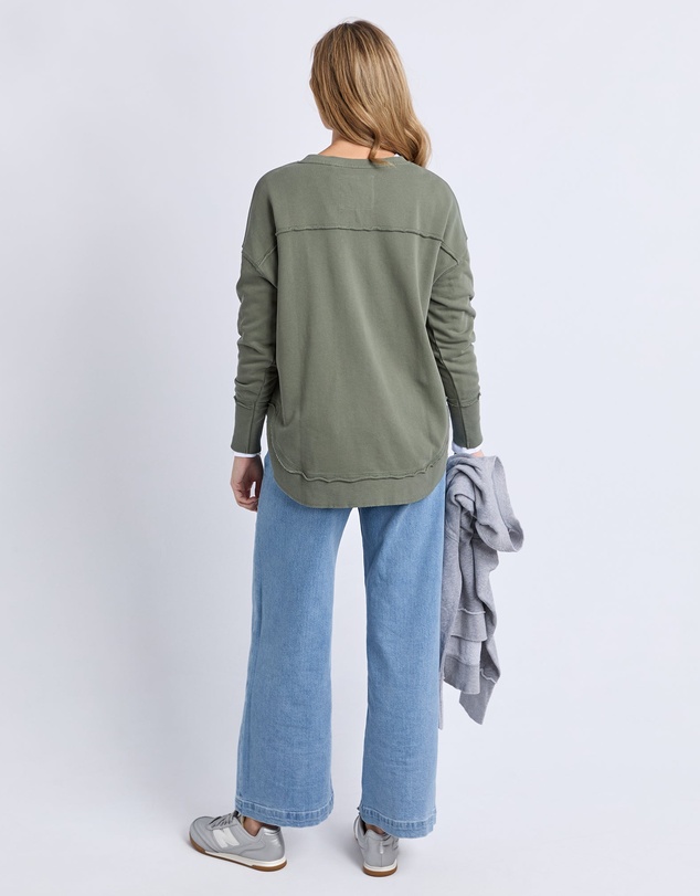 Foxwood - Delilah Crew Khaki