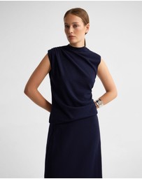 Oxford - Adriana Cashmere Blend Top