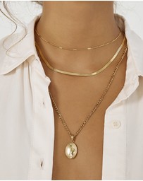 Arms Of Eve - Willa Gold Necklace