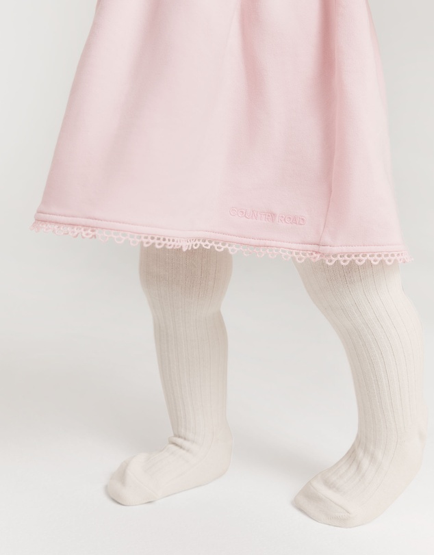 Country Road - Organically Grown Cotton Blend Rib Tights