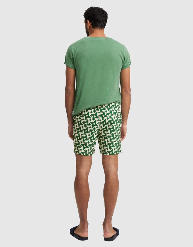 Country Road - Abstract Recycled Polyester Swim Short